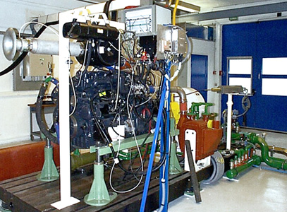 Banc d'essai poids lourds GNV az de France - GDF