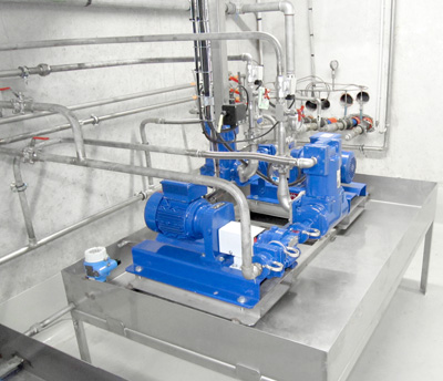 Réseau de distribution d'eau glacée MTT