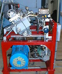 Banc d'essai pour culasse  Peugeot - PSA