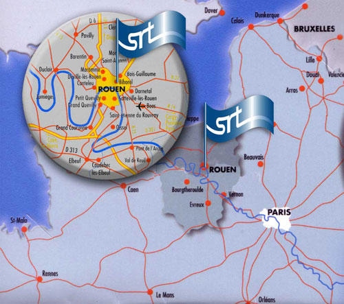 Implantation de la Société René Tamarelle